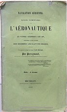 Notions Elementaires sur l'Aeronautique