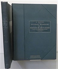 Nouvelles Recherches Sur La Resistance De L'Air Et L'Aviation Faites Au Laboratoire D'Auteuil Two Volumes Texte And Atlas 