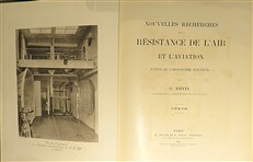 Nouvelles Recherches Sur La Resistance De L'Air Et L'Aviation Faites Au Laboratoire D'Auteuil Two Volumes Texte And Atlas 