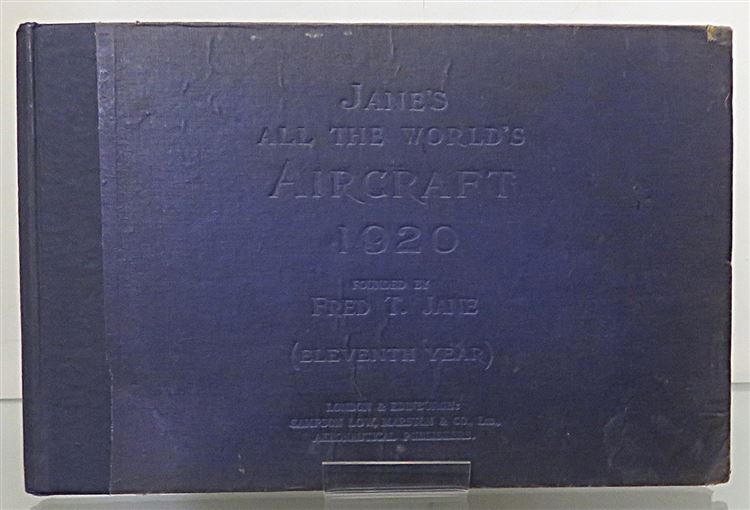 All The World's Aircraft 1920. Eleventh Year of Issue 