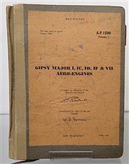 Gipsy Major I, IC, ID, IF, AND VII Aero Engines. Air Publication 1500 