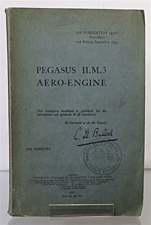Pegasus II.M.3 Aero-Engine Air Publication 145IC