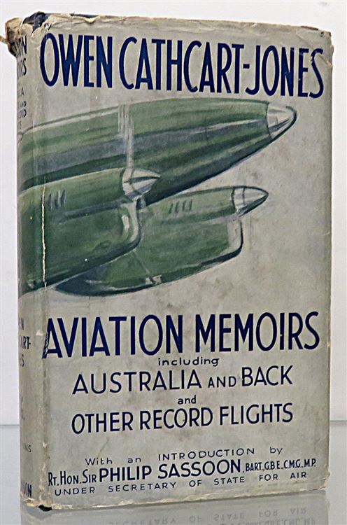 Aviation Memoirs including Australia And Back And Other Record Flights Signed