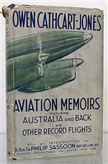 Aviation Memoirs including Australia And Back And Other Record Flights Signed
