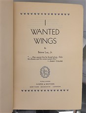 I Wanted Wings Signed