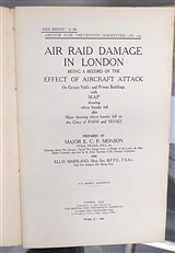 Red Books of the British Fire Prevention Committee No 240 Air Raid Damage in London Being A Record Of The Effect Of Aircraft Attack 