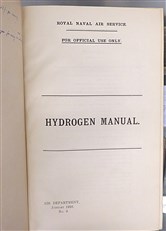 Royal Naval Air Service Hydrogen Manual, 1916 Air Department January 1916. No. 9