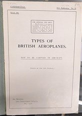 Types Of British Aeroplanes F.S. Publication No. 21