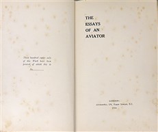 The Essays of an Aviator
