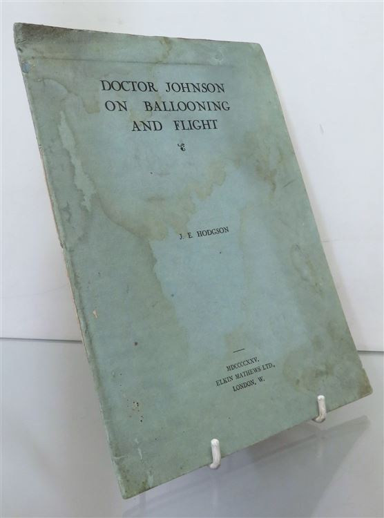 Doctor Johnson on Ballooning and Flight 