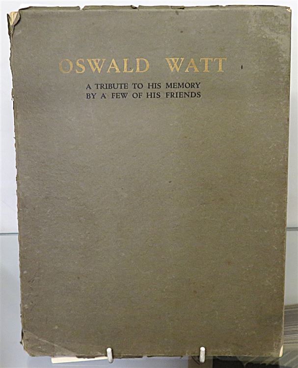 Oswald Watt