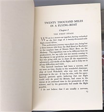 Twenty Thousand Miles In A Flying-Boat My Flight Round Africa Signed