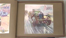 A collection of 1914 era automobile magazine clippings 
