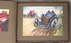 A collection of 1914 era automobile magazine clippings 