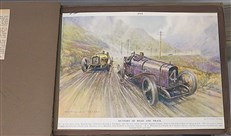 A collection of 1914 era automobile magazine clippings 