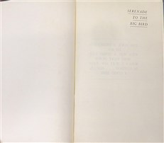 Serenade to the Big Bird