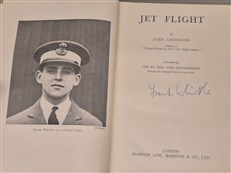 Jet Flight - Signed Frank Whittle