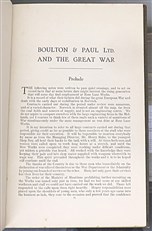 Boulton & Paul Ltd. And the Great War Signed 