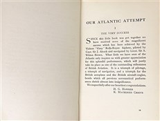 Our Atlantic Attempt