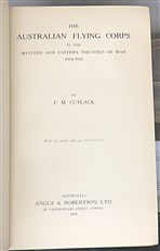 The Australian Flying Corps In The Western And Eastern Theatres Of War 1914-1918 Volume VIII 