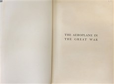 The Aeroplane in the Great War