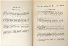 The Aeroplane in the Great War