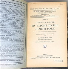 My Flight To The North Pole. teubners Neusprachliche Lekture Heft 60 