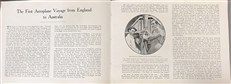 The First Aeroplane Voyage from England to Australia