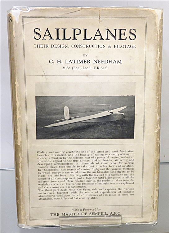 Sailplanes: Their Design, Construction, & Pilotage