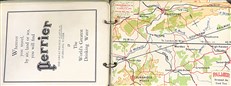 Flying Map of the London Paris Route