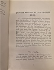The Aero Club Rules Bye-Laws 1903, 1905 and 1908-9 Three Handbooks.