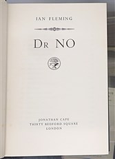 Dr No First Edition