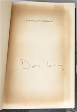 The Golden Notebook By Doris Lessing Signed by the Author 