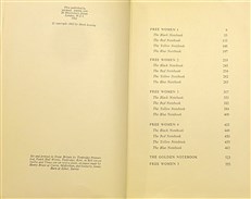 The Golden Notebook By Doris Lessing Signed by the Author 