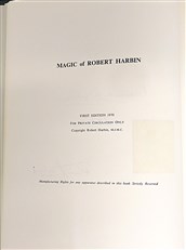 Magic of Robert Harbin (First Edition, Signed)