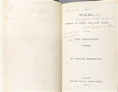 Wordsworth's Poetical Works (Signed by William Wordsworth)