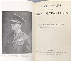 Five Years in the Royal Flying Corps (Once owned by Stewart Keith Jopp, R.F.C.)