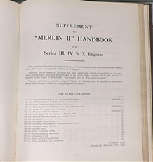 Handbook For The Installation, Running And Maintenance Of Rolls-Royce "Merlin" Aero Engines Series II