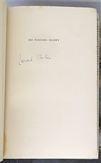 No Passing Glory The Full and Authentic Biography of Group Captain Cheshire Signed