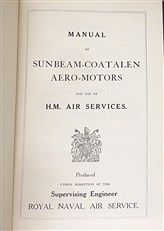 Manual of Sunbeam-Coatalen Aero-Motors For Use Of H.M. Air Services 