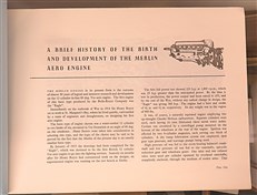 A Brief History Of The Birth And Development Of the Merlin Aero Engine 