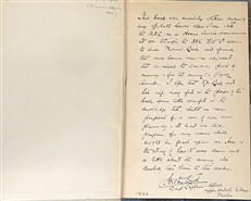 I Hold my Aim (Signed and Inscribed)