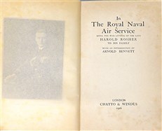 In The Royal Naval Air Service (Signed by the Authors' Father)