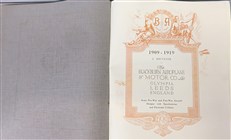 Aircraft in Peace and War (1909-1919)