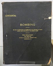 US Air Service War Department Outlined and Detailed Curriculum for Advanced Bombing Schools