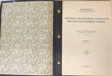 US Air Service War Department Outlined and Detailed Curriculum for Advanced Bombing Schools
