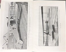 Erecting and Aligning Avro Biplanes Type 504 (Inscribed by a previous owner)