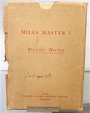 Miles Master I Pilots' Notes