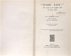 "Stand Easy!": An Account of the Lighter Side of Service Life (Signed)