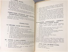 Set of 12 Original De Havilland Aircraft Manuals